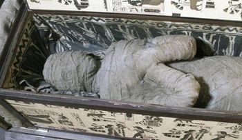 Un niño alemán encontró una 'momia egipcia' en el ático de su abuela