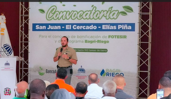 Productores recibirán RD$12 millones para tecnificar cultivos