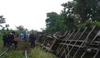 Se descarrila tren en México; 5 muertos y más de 30 heridos