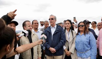 Abinader supervisa niveles presas Hatillo, Monción, Tavera y Rincón ante paso Huracán Melissa