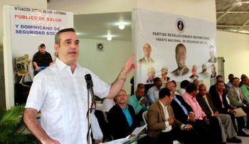 El PRM juramenta su Frente de la Seguridad Social 
