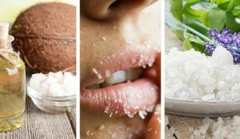 Un exfoliante casero de sal y coco para tener una piel radiante! 