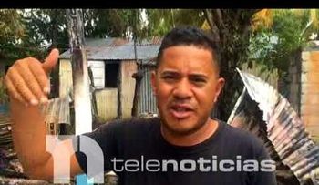 Apresan a David Natera Acosta, quien prendió casa de su expareja