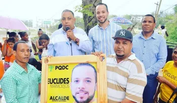 Candidato a alcalde DN inaugura parque en sector de Cristo Rey