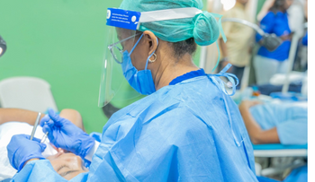 INABIE ofrece salud a 1,300 estudiantes en Cotuí