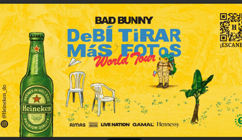 Heineken, cerveza oficial del tour de Bad Bunny en RD