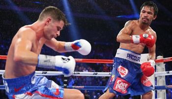 Domolición de Manny Pacquiao sobre Chris Algieri