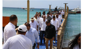 Abinader inaugura obras deportivas y turísticas en La Romana