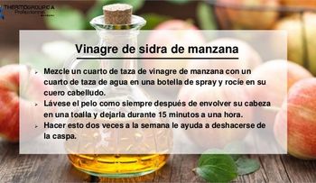 Ingredientes naturales para eliminar la caspa