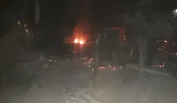 PN persigue hombre que hirió su expareja, mató al hijo de ésta y quemó casa donde vivían sus víctimas, en Montecristi
