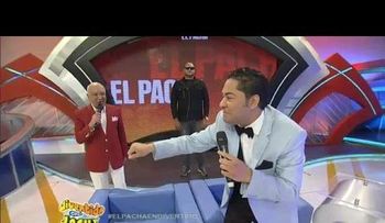 El ¨´Pachá¨ se vanagloria con Collado, pero no dice que recibió dinero en dólares para promocionarlo (VIDEO)