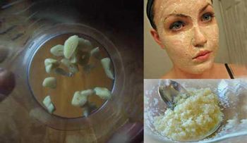 Ajo para rejuvenecer la piel de rostro muy rápido