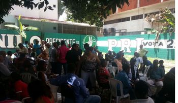 Trajano exhorta partidos hacer reclamos sin alterar orden; PRI celebra fiesta