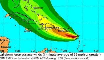  ONAMET emite aviso de tormenta tropical; COE eleva a 15 provincias bajo alerta alerta