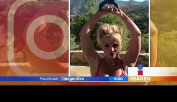 Britney Spears con su cuerpazo envidiable nos enseña cómo entrenar            
