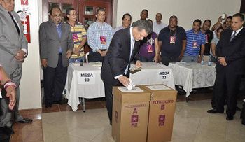 Leonel minimiza incidentes en proceso de votación