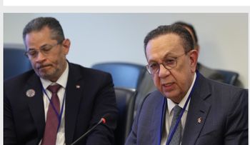 Valdez Albizu participó en reuniones de primavera del FMI y del GBM