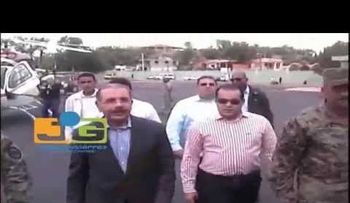 Cambian por mal tiempo aeropuerto donde aterrizará el Presidente Medina