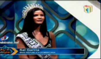 Nueva Miss RD dice que esperaba el cariño de los dominicanos