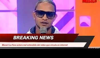 Mozar La Para revela con quién andaba en la cabaña (VIDEO)