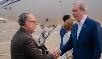 Abinader llega a Ginebra, Suiza para participar en el Foro Anual de la Coalición Mundial para la Justicia Social