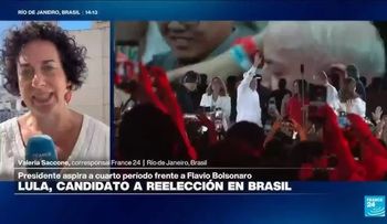 Lula oficializa su candidatura a un cuarto mandato en Brasil a sus 80 años
