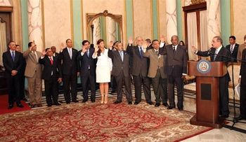 Danilo Medina juramenta nuevos funcionarios