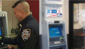 El NYPD instala cajeros automáticos en cuarteles para evitar robo de identidad y tarjetas