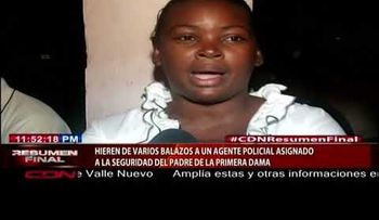 Hieren de 8 balazos a un agente asignado a la seguridad del padre de la primera dama