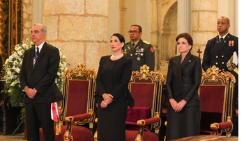 Abinader asiste a tedeum por Independencia Nacional
