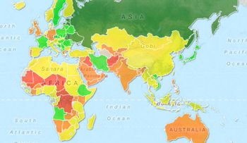 Mujeres más atractivas del mundo. Mapa actualizado