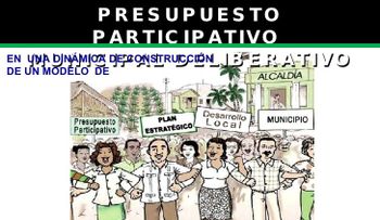 Presentan el El modelo de gestión municipal participativo