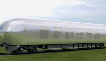 El primer tren invisible