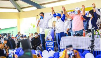 David Collado sigue en las calles en apoyo a candidatos del PRM