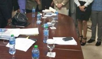 Presidente Juventud del PRM visita comisión estudia Ley de Partidos Políticos