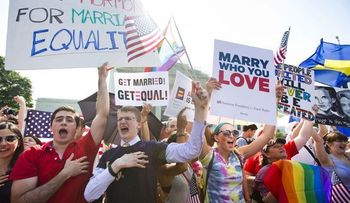 Supremo de EE.UU. respalda el matrimonio homosexual en dos fallos históricos