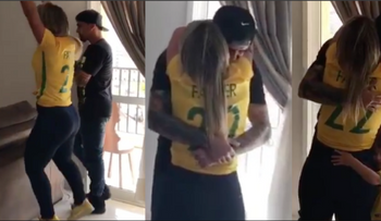 Emoción y locura en casa de Fagner al saber que irá al Mundial de Rusia 2018 como sustituto de Dani Alves