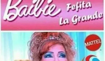 Fefita La Grande convertida en una "Muñeca Barbie"