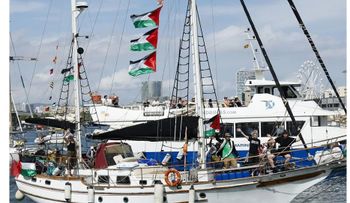 Flotilla de la Libertad regresa a Barcelona por mal tiempo