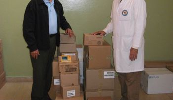 Fundación Fabio Cardenas dona medicamentos al Jaime Mota