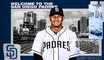 Manny Machado firma un acuerdo de 300 MM de dólares con San Diego 