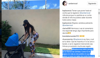 Sandra Berrocal se "quilla" por comentario; entérate de lo sucedido...
