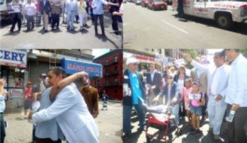 Espaillat cierra campaña con gran demostración de fuerza