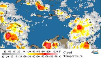 A las 7: de la noche: Ã?ltimo informe ONAMET sitúa Chantal a 520 kilómetros isla Saona y a 665 de Sto. Dgo.