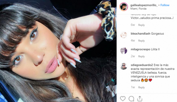 La nieta del Puma y Lila Morillo publica provocativa foto y enciende las redes