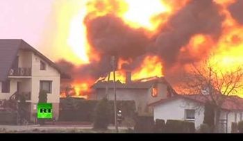 Video:  Explosión de un gasoducto deja 3 muertos y 10 heridos en Polonia