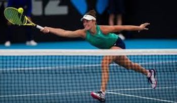 Jennifer Brady frena a Muguruza en cuartos de final en el torneo de Dubal