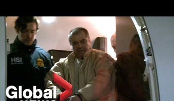 Video inédito de la extradición de El Chapo Guzmán, quien sería condenado a cadena perpetua en EEUU