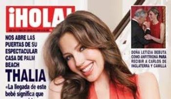 Thalia está embarazada