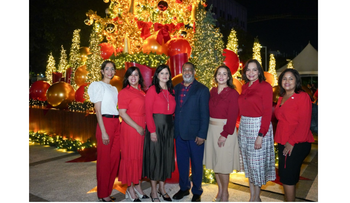 El BCRD encendió su Belén y su árbol navideño